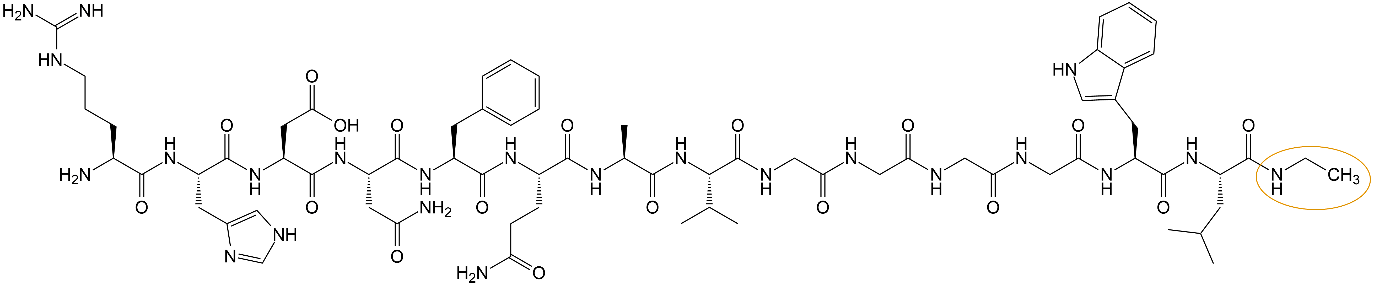 多肽C端修飾的結(jié)構(gòu)(專肽生物www.allpeptide.com)