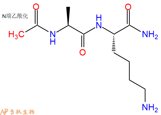 專(zhuān)肽生物產(chǎn)品二肽Ac-Ala-Lys-NH2