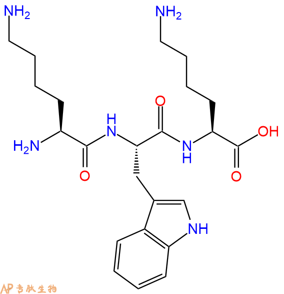 專肽生物產(chǎn)品Lys-Trp-Lys38579-27-0