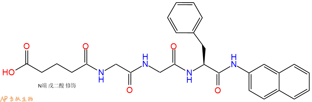 專肽生物產(chǎn)品Glutaricacid-Gly-Gly-Phe-βNA 55145-12-5