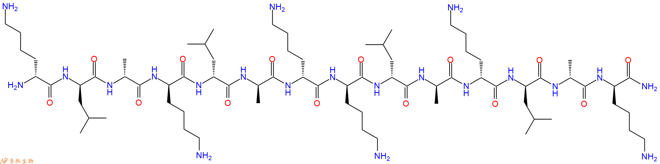 專肽生物產(chǎn)品促凋亡肽Proapoptotic Peptide, (klaklak)